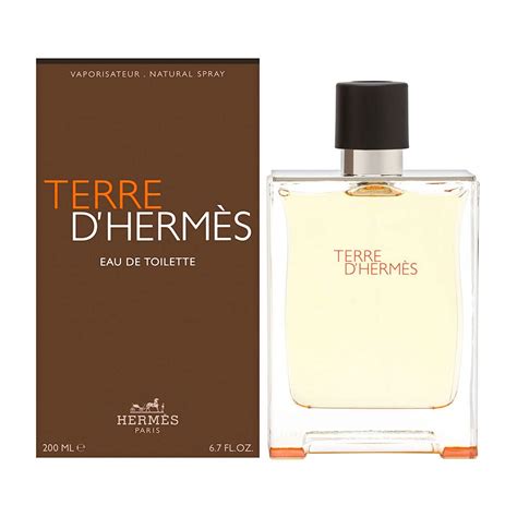 Hermes Terre D' Hermes Eau De Toilette Spray for Men, 6.7 